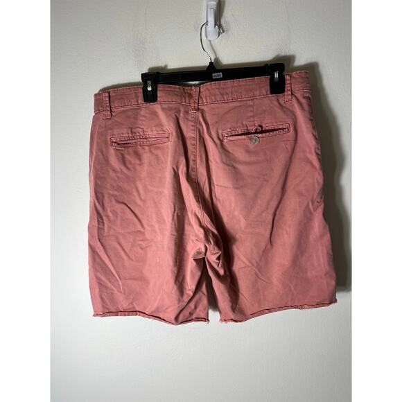 Men's Bundle of 2 American Rag Black and Pinkish Cotton Shorts Sz 36 - Picture 5 of 6